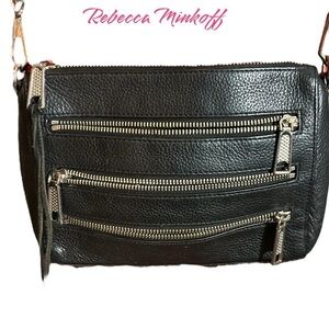 Rebecca Minkoff Black Leather Bag